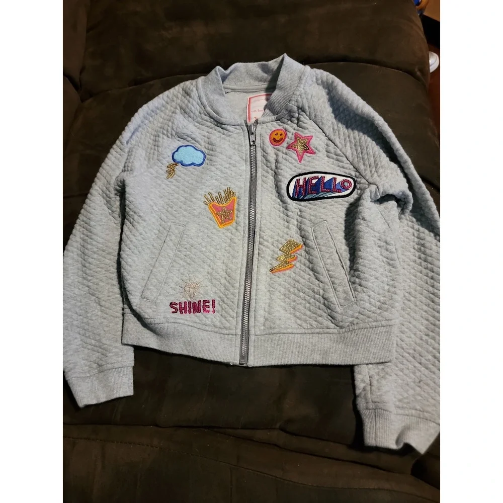 Gymboree‎ cosmic club back to school star dress and sweatshirt size 10 L